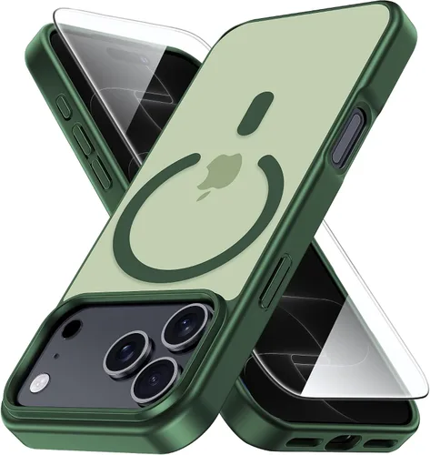 Vista 133 de Yriklso Funda 3 en 1 para iPhone Air, 1 protector de pantalla + 1 lente de cámara, a prueba de golpes para iPhone Air, protección contra caídas