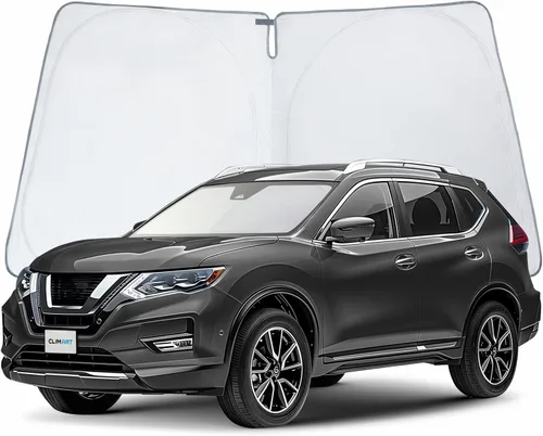 Vista 9 de Clim Art - Parasol para parabrisas de Buick Encore 2013-2023, plegable, personalizado, protector solar para vehículo, cubierta para parabrisas