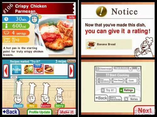 Vista 3 de America's Test Kitchen Let's Get Cooking - Nintendo DS