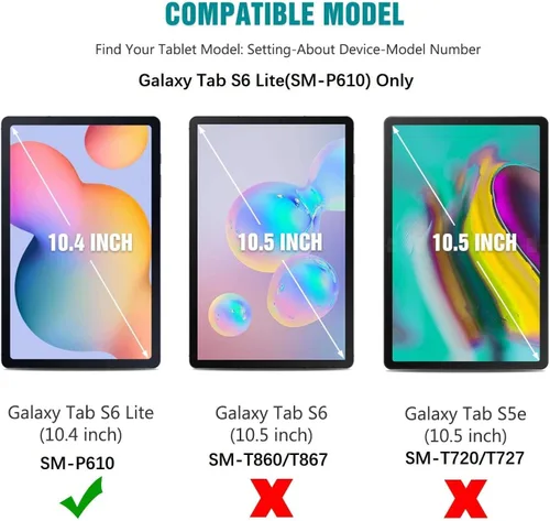 Vista 2 de PYS Protector de pantalla para Galaxy Tab S6 Lite, protector de pantalla de papel para Samsung Galaxy Tab S6 Lite de 10.4 pulgadas (2024/2022/2020)