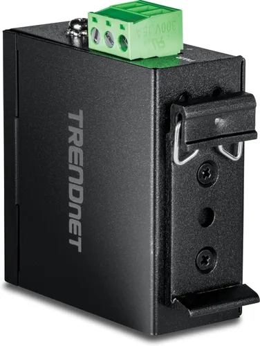 Vista 5 de TRENDnet Hardened Industrial 100Base-FX Convertidor de fibra SC multimodo (1.2 mi, 1.2 millas), carcasa clasificada IP40, TI-F10SC, negro