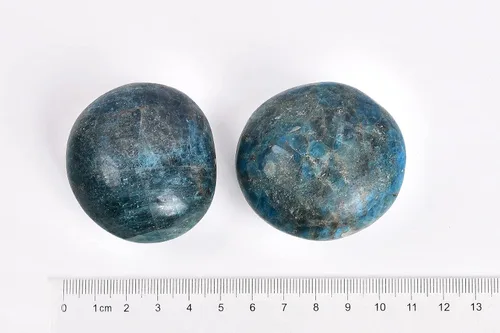Vista 5 de AMOYSTONE 2 piedras de apatita preocupación natural de bolsillo de palma de cristal curativo cuarzo reiki para terapia de ansiedad 2-3 pulgadas