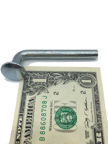 Vista 5 de Perno de seguridad para estante de paleta, pasador de caída universal, sombrero redondo Φ ¾″ 0.750″ (0.750 in), ancho Φ 0.300″ (0.300 in), altura