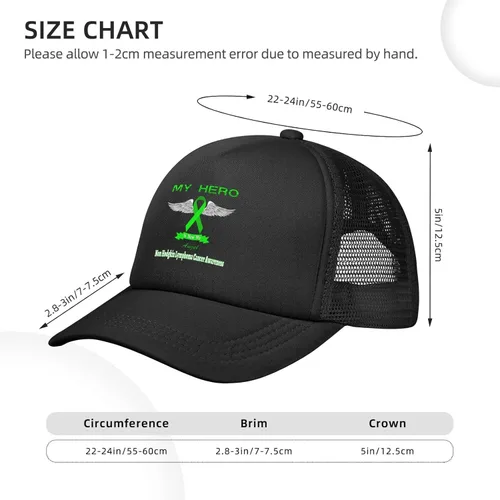 Vista 4 de Gorra de béisbol de malla ajustable para papá unisex