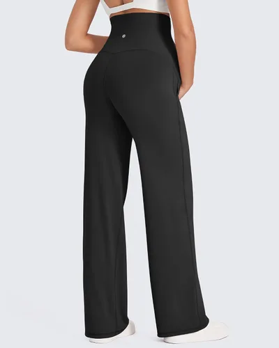 Vista 6 de G4Free EverGoing - Pantalones de maternidad sobre el vientre, pantalones de Negro