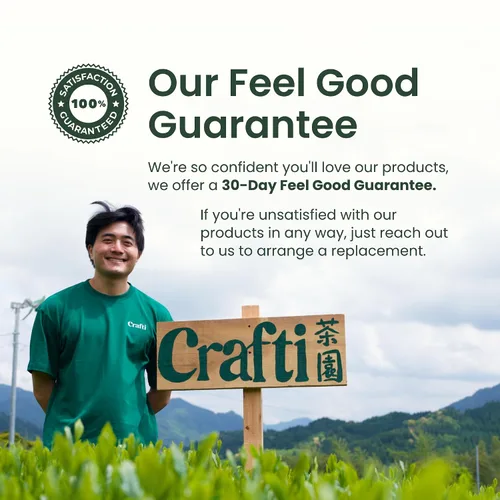 Vista 9 de Crafti Polvo de matcha de grado ceremonial (orgánico) – Polvo de té verde matcha japonés auténtico sin azúcar de Uji, Kyoto para lattes de grado