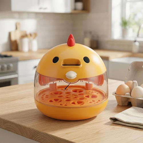 Vista 9 de BESTonZON Incubadora de huevos pequeños para incubar pollos, codorniz, cría de aves de corral inteligente con control automático de humedad de giro