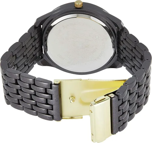 Vista 2 de U.S. Polo Assn. USC40100 Reloj analógico de cuarzo negro para mujer, Negro -, Classic