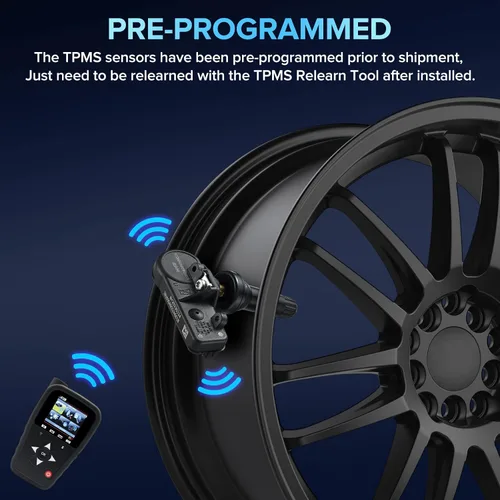Vista 3 de BDFHYK Sensor de presión de neumáticos TPMS programado de 315 MHz compatible con Subaru B9 Tribeca Forester Impreza Legacy Outback Tribeca WRX XV XV