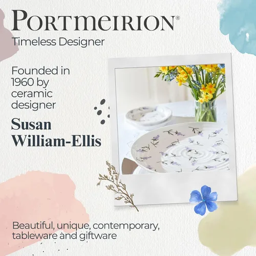 Vista 6 de Portmeirion Sophie Conran - Soporte para tartas, mini, color blanco