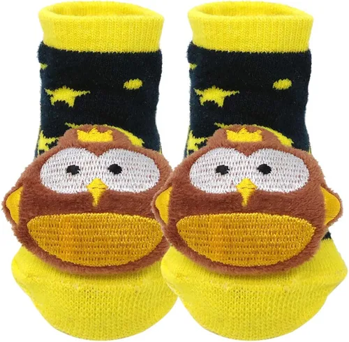 Vista 4 de Bowbear Adorable Baby 6 pares de calcetines antideslizantes para botín
