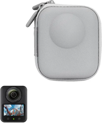 Vista 9 de Funda rígida compatible con cámara de acción DJI Osmo 360, carcasa de poliuretano impermeable, ajuste personalizado, a prueba de golpes y arañazos