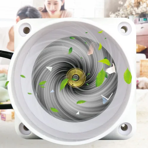 Vista 8 de Ventilador de conducto en línea de 2 pulgadas y 12 V para tienda de cultivo, ventilador de ventilación de 1.969 in y 6 W, ventiladores de escape