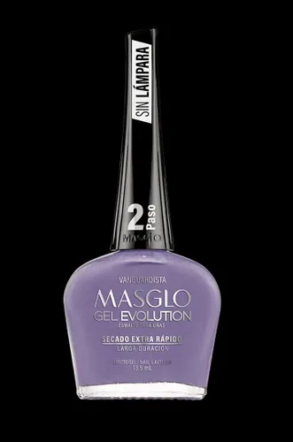 Vista 3 de MASGLO GEL EVOLUTION - Esmalte de uñas efecto gel, no requiere lámpara UV/Led, duración de hasta 12 días, 3 tonos de colores – Effecto Gel sin