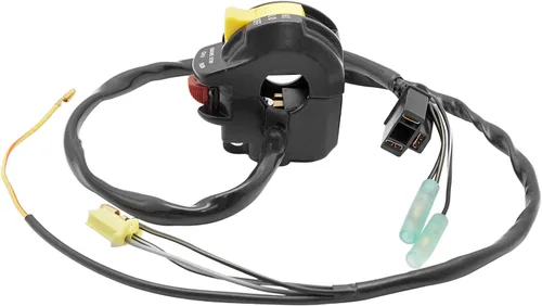 Vista 2 de M MATI Control de manillar Kill Stop Interruptor de Faro Botón para Suzuki LT250R QuadRacer 250 1987-1992 37400-19A10