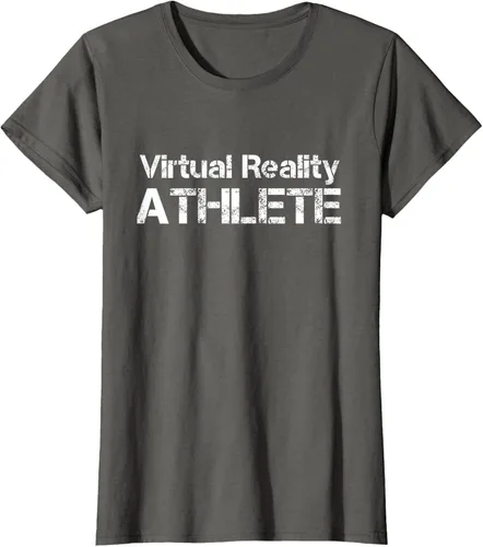Vista 57 de Virtual Reality ATHLETE for VR Gamers Camiseta, Negro, S