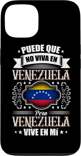 Vista 7 de Funda para iPhone 16 Puede Que Yo No Viva En Venezuela, Pero Venezuela Vive En Mí
