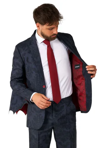 Vista 2 de Traje negro de vampiro victoriano Suitmeister para hombre Multicolor