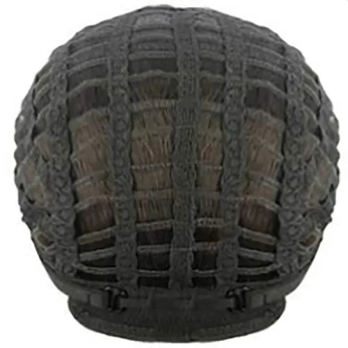 Vista 7 de JoneTing Peluca de moda negra y morada 1 gorra de peluca 1 uso de cabello cabello sintético con colas de caballo para niñas disfraz de peluca