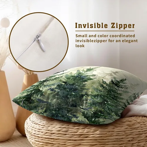 Vista 199 de Giwawa Juego de 2 fundas de almohada decorativas con diseño floral de girasol de 16 x 16 pulgadas, fundas de cojín decorativas para el hogar, sofá