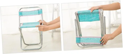 Vista 3 de Silla plegable para camping, taburete plegable, taburete de pesca, taburete de camping, silla de pesca, viajes al aire libre