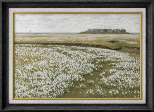 Vista 328 de MUDECOR Lienzo enmarcado prémium para pared, pinos nevados en bosque de invierno, ilustraciones modernas, arte contemporáneo, escénico, divertido