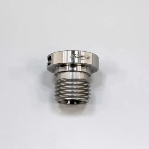 Vista 7 de Hurricane Turning Tools, Adaptador de husillo de cabezal para torno de madera, convierte husillo TPI de 1 "x 8 a M33 x 0.138 in