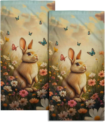 Vista 33 de Giwawa Juego de 2 toallas de mano con diseño de camión americano del 4 de julio, toallas de baño para el Día de la Independencia, suaves
