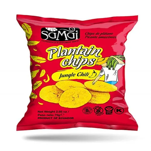 Vista 18 de SAMAI Chips de plátano de chile de 2.65 onzas, paquete de 15 unidades, totalmente naturales, sin OMG, sin gluten y Kosher