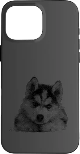 Vista 19 de Chic Husky Puppy for Dog Mom and Paw Parents Case for iPhone 16