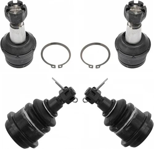 Vista 56 de TRQ Juego de juntas esféricas delanteras superior e inferior para lado del conductor y del pasajero Compatible con Acura TL 2009-2014 Acura TSX