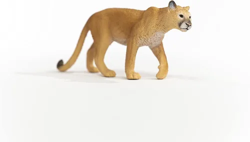 Vista 6 de Schleich Wild Life - Figura de juguete realista de puma – Juguete de animal auténtico y altamente detallado, duradero para la educación y el juego