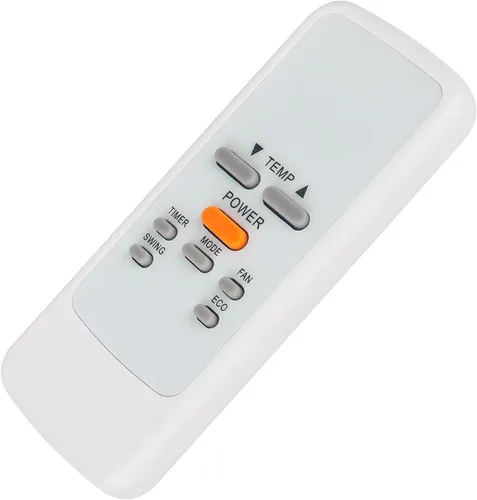Vista 3 de R031D Relaced Control remoto apto para portador/Midea/KORYO aire acondicionado R031E
