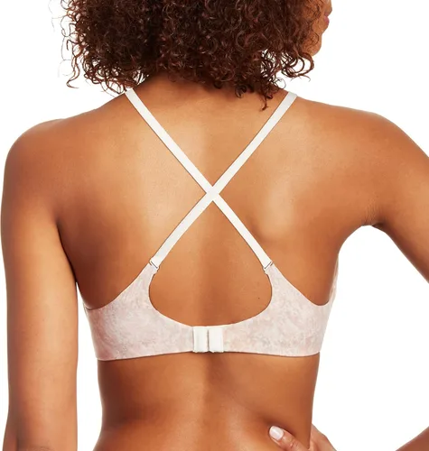 Vista 4 de Maidenform Comfort Devotion Sostén sin aro, demi decorado con elevador, para mujer