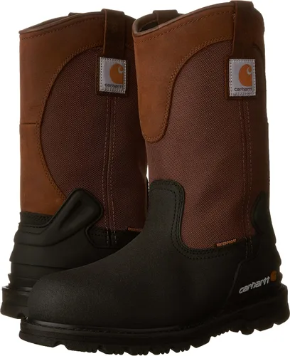 Vista 7 de Carhartt, Wellington - Bota impermeable de 11 pulgadas con puntera de seguridad para hombre