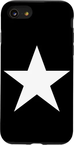 Vista 18 de Y2K Star On Front Black and White Mcbling Aesthetic 2000s Case for iPhone 17