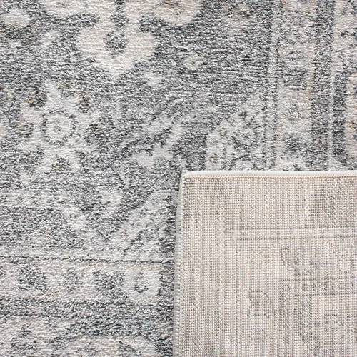 Vista 66 de SAFAVIEH - Colección Isabella, alfombra decorativa - 2'2" x 5', azul y crema, diseño oriental, no desprende pelusa y fácil cuidado, ideal para áreas
