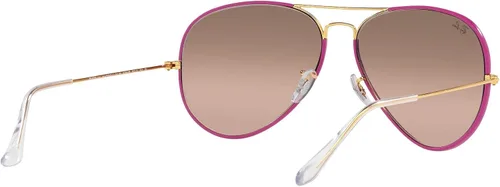 Vista 7 de Ray-Ban Rb3025jm Classic Full Color Metal Aviator Sunglasses