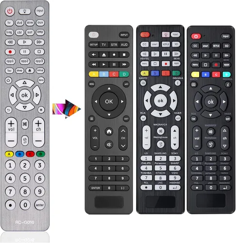 Vista 10 de Mando a distancia de repuesto universal para televisor Hisense, compatible con todos los televisores inteligentes Hisense 4K UHD Android, sin