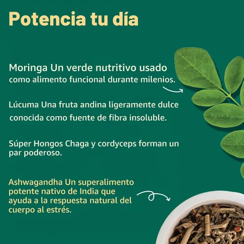 Vista 4 de Kuli Kuli - Paquete combinado de moringa orgánica en polvo y superalimento