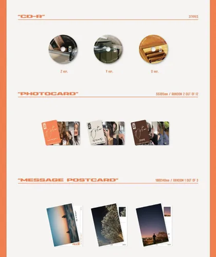 Vista 3 de [EXCLUSIVE POB] JIHYO TWICE - Álbum ZONA+Beneficio de Pre-Orden+Póster Plegado (Planta MÚsica (3 vers. SET : 3 tarjetas Fotográficas))