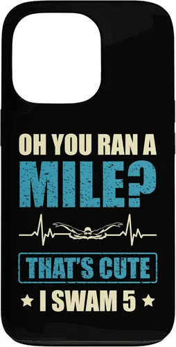 Vista 10 de Funny Swimmer I Swam 5 Hilarious Swimming Case for iPhone 16