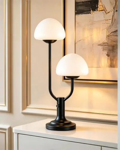 Vista 12 de Lightdot Lámpara de Mesa de Flores Doradas para Dormitorio, 2 Cabezas Florales 3000K Luz Blanca Cálida Regulable Lámparas de Mesita de Noche