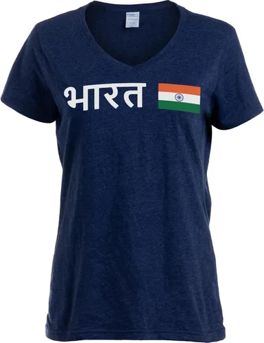 Vista 57 de Nations of the World - Camiseta con cuello en V para mujer