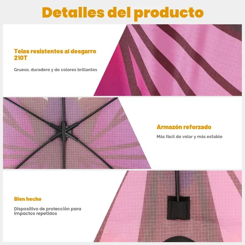 Vista 5 de 3 Pack Large Kites, Easy to Fly Beach Kites
