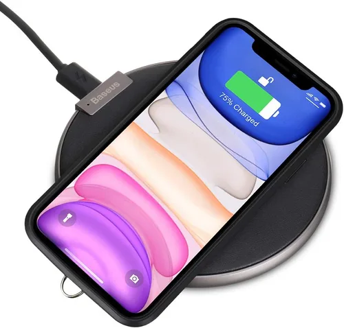 Vista 8 de TOOVREN Funda protectora para iPhone 11 con tarjetero de piel sintética, ajustable, desmontable, correa de soporte para iPhone 11 de 6.1 pulgadas