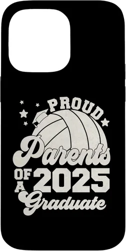 Vista 21 de iPhone 16 Parents of a 2025 Graduate Senior Graduation Volleyball Case