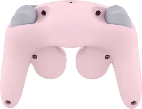 Vista 42 de eXtremeRate Placa trasera negra para Nintendo Gamecube Controller, cubierta de repuesto de agarre suave al tacto con botones para controlador