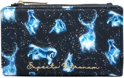 Vista 2 de Loungefly Harry Potter Expecto Patronus - Cartera estampada Multi