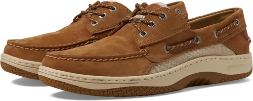 Vista 7 de Sperry Billfish™ - Zapato náutico de cuero de 3 ojales para hombre Negro